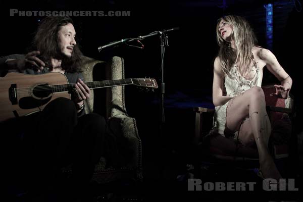 RUBY THROAT - 2009-02-25 - PARIS - Glaz Art - Katie Jane Garside - Chris Whittingham